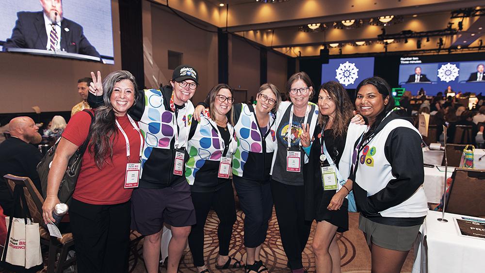 ETFO Members attending the Annual Meeting