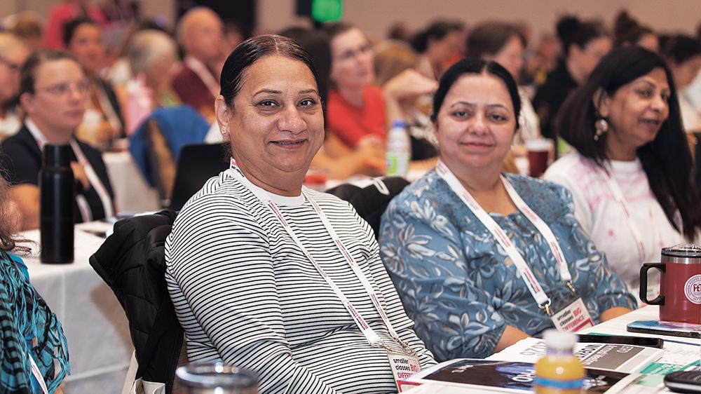ETFO Members attending the Annual Meeting