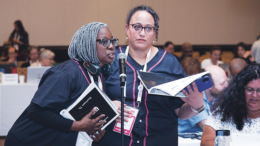 ETFO Members attending the Annual Meeting