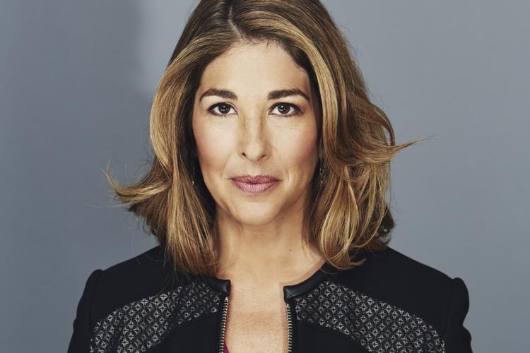 portrait of author and activist Naomi Klein