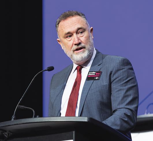 ETFO President David Mastin