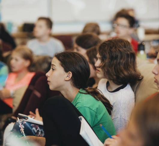 kids in a classroom