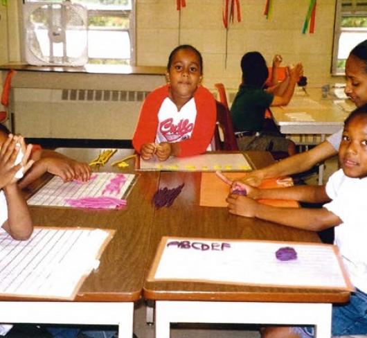 students in classroom