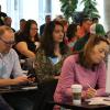 Teachers attending representative council 